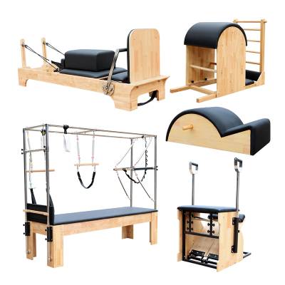 德州普拉提五件套大器械普拉提核心床稳踏椅瑜伽馆器材