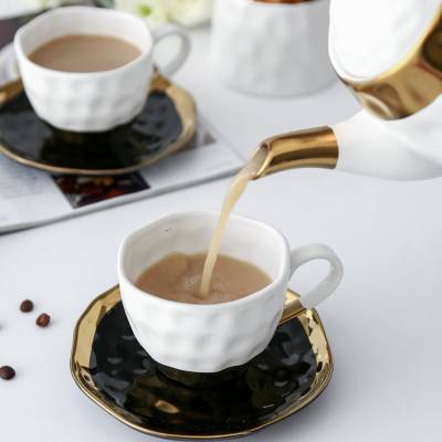 景德镇陶瓷杯具茶杯茶具套装 家用客厅下午茶咖啡杯套杯