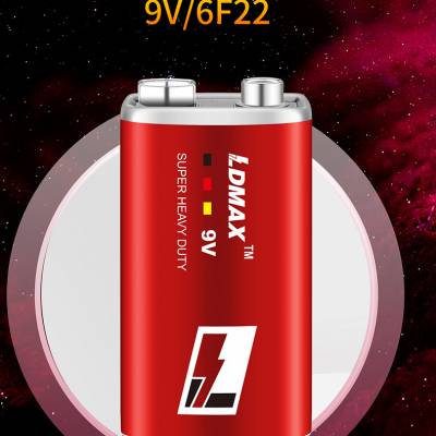 供应LDMAX牌6F229v九伏碳性锌锰干电池烟雾报警器用