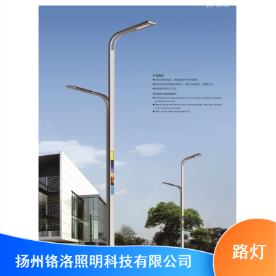 LED路灯 双臂5米路灯价格