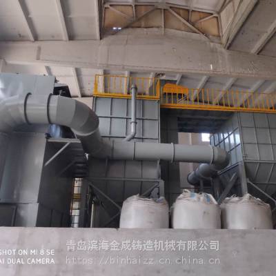 滨海金成（青岛）粘土砂工艺生产线车间生产线自动化程度高