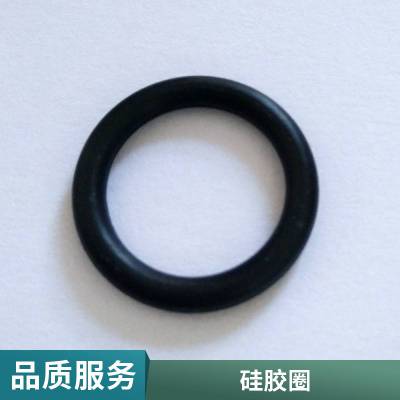 深圳食品级硅胶防水圈黑色小规格密封圈免费拿样线径1mm2mm