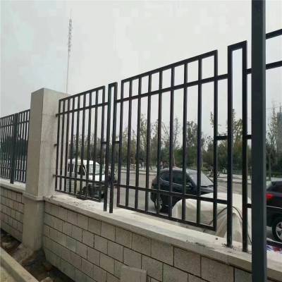 优盾定制焊接铁艺围栏厂区停放车场锌钢护栏
