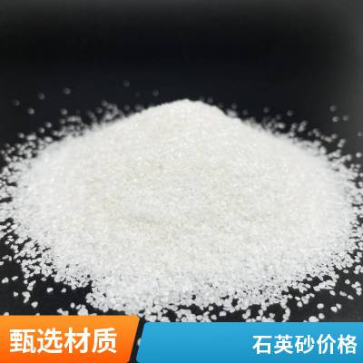 矿物质漆填充专用雪花白沙 儿童娱乐沙池用白沙子 精制石英砂