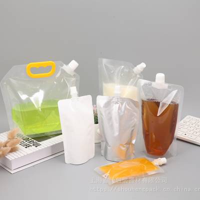 首恒吸嘴袋自立袋调味酱料自动包装机 给袋式液体包装机
