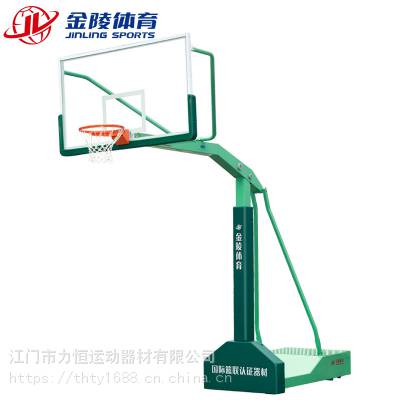 金陵室外移动篮球架 成人装拆式篮球架GDJ-3B 固定单臂篮球架GDJ-1AB