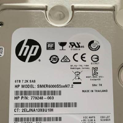 806950-001 804170-001 HPE 3PAR 20000 3.84TB存储固态硬盘