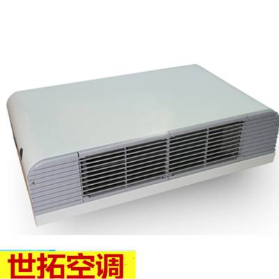 卧式明装风机盘管机组安装管道图-效果图-图片