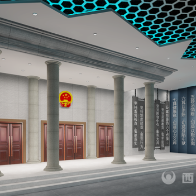Vr虚拟政务大厅，办事环境虚拟化三维化，身临其境