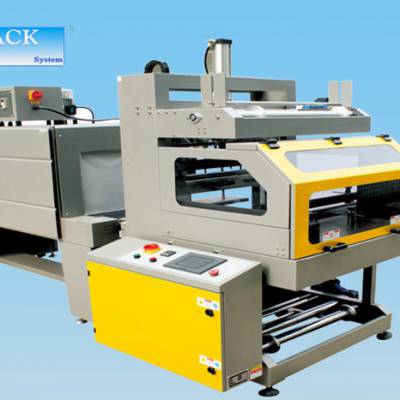 供应自动袖口式集合收缩包装机