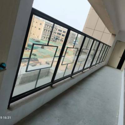 连廊扶手 消防通道护栏锻锌钢铁艺护栏 ***怡源金属山东