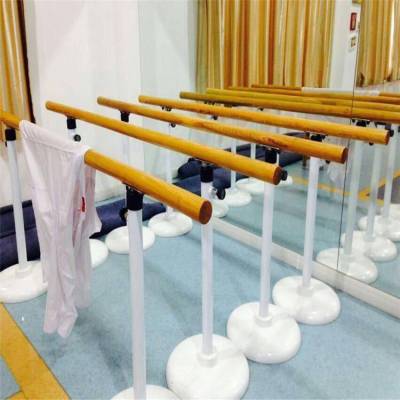 跃羚健身房压腿杆 落地式 练功用 单层可升降支持定制