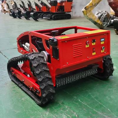 汽油割草机 履带式遥控割草机 全地形杂草割灌机