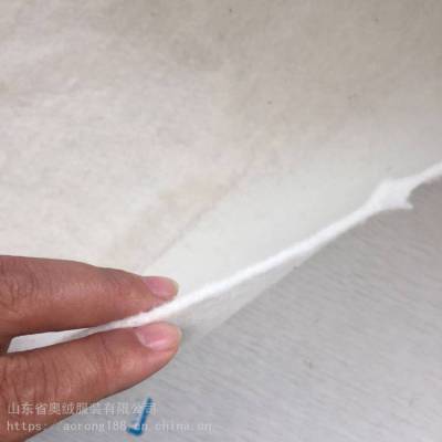 奥绒供应140克竹纤维针刺棉 出口竹纤维棉