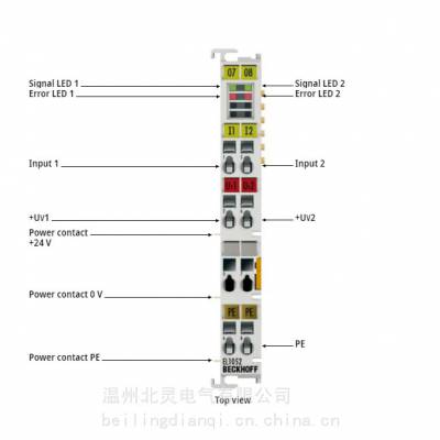 德国倍福EL1052|EtherCAT终端，2通道数字输入，NAMUR