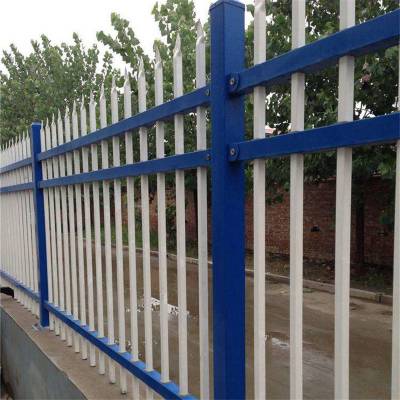 3横管锌钢护栏 1.8米小区护栏 工厂围墙栏杆