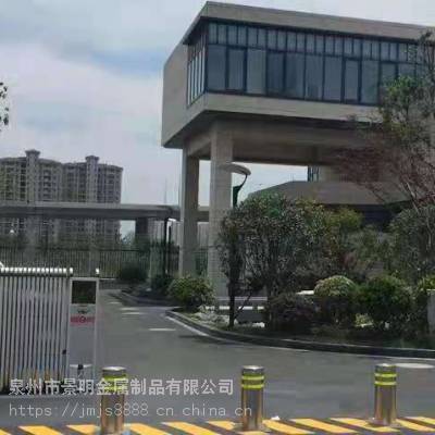 升降柱远程遥控液压气动挡车柱隔离柱全自动升降阻车路障地桩路桩