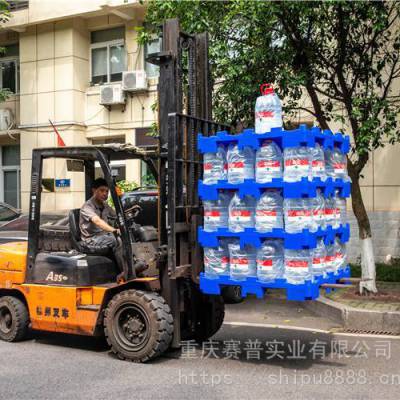 石柱垫江云阳桶装水塑料卡板矿泉水托板16桶装卡板