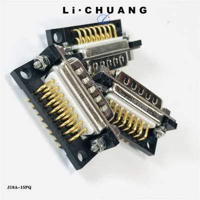 J18A-15P J18A-15S J18A-15SE 矩形连接器航空接插件骊创