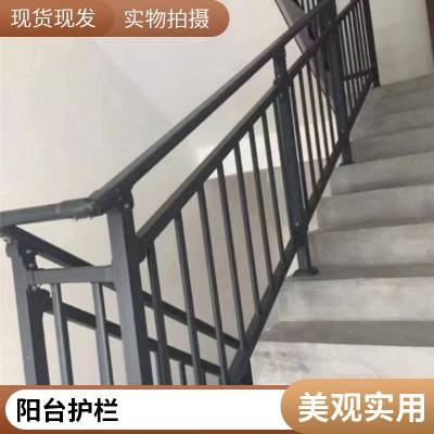 中式铝艺护栏批发 桥梁防撞立柱 阳台金属扶手 安装便捷 创洛