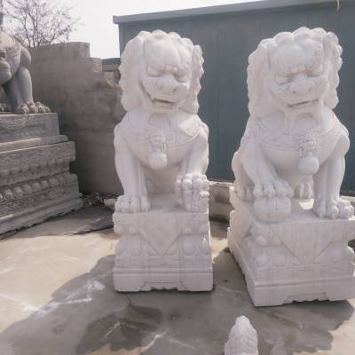 石狮子工艺品 青石狮子石雕 石雕狮子加工定制