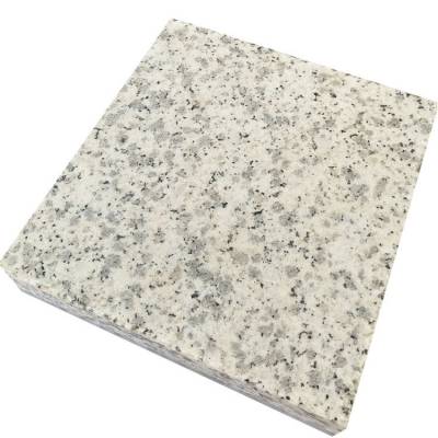 湖北芝麻白石材 厚烧面 火烧面 家装石材 室内地面