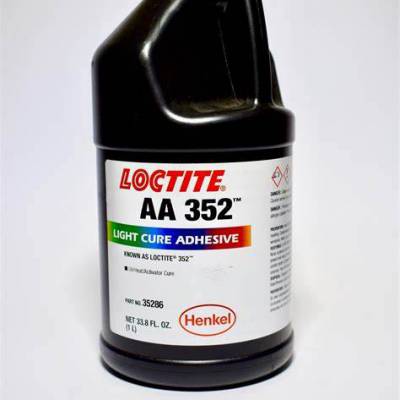 汉高乐泰LOCTITE AA 352丙烯酸基紫外线热固化胶粘剂