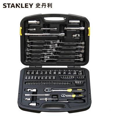 史丹利工具/STANLEY工具 94-694-1-22 80件套综合性套装 汽修机修套筒工具