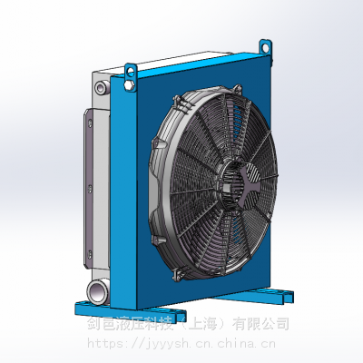 剑邑ELD-4-D2直流风扇12V24V液压油风冷却器_液压油散热器