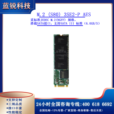 M.2 (S80) 3SE2-P AES*8GB~256GB