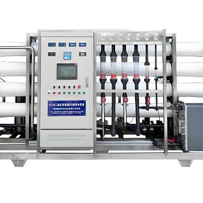 供应二级反渗透+EDI超纯水设备 出水纯度0.1~10μs/cm