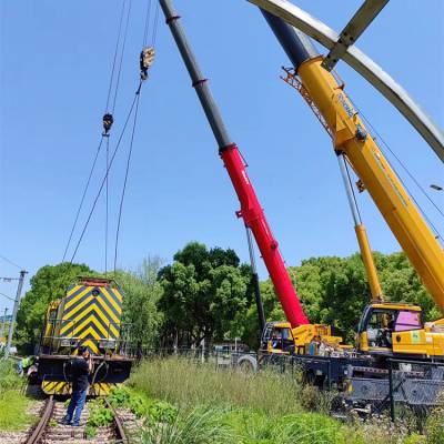 上海嘉定区江桥镇纪鹤路金沙江西路叉车汽车吊车出租随车吊