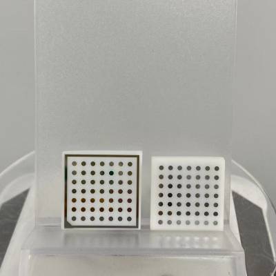 定制不反光牙齿三维扫描仪标定板 3D牙模校正靶标30*30*1MM