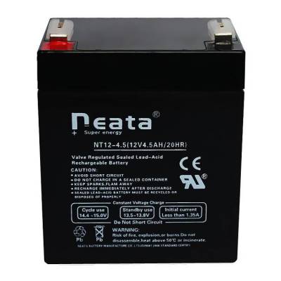能特NEATA蓄电池NT12-4.5 12V4.5AH消防控制柜UPS/EPS直流屏配套
