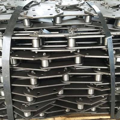 板链输送链条料斗 ne15提升机斗提式链条 ne50双排板链提升机链条