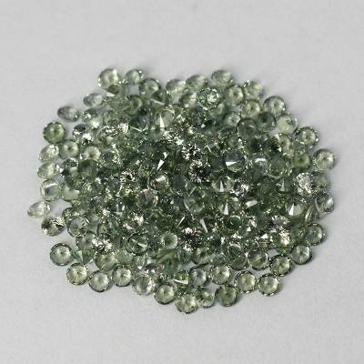 绿蓝宝的价格-晶体干净钻石标准切工配石边石彩宝定做