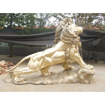 大型狮子雕塑厂家，大型狮子雕塑规格，大型狮子雕塑型号
