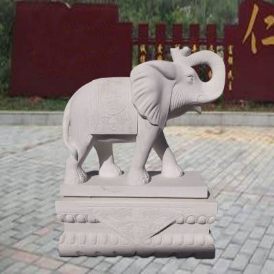 石头大象雕刻图片大全图片