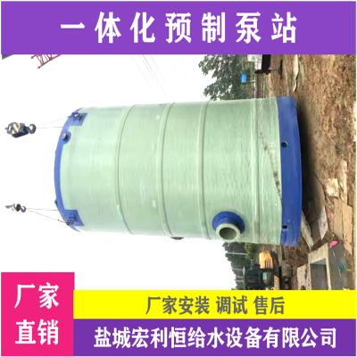 青岛崂山 地埋式污水提升泵站 污水提升一体泵 按图定制