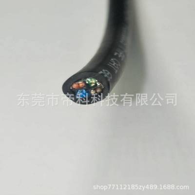 厂家直销拖链工业PUR网线CAT5 4*2*26AWG Ethernet信号稳定