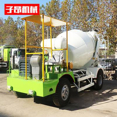 湖北履带搅拌车-山东子昂工程机械厂家-履带搅拌车罐车