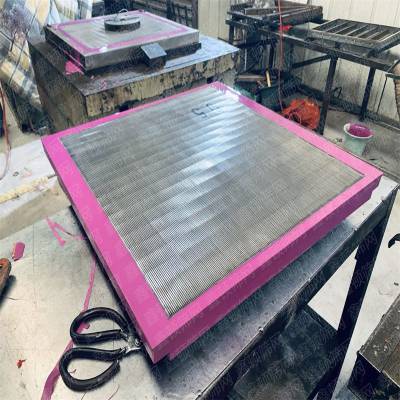 直线筛不锈钢条缝筛板聚氨酯不锈钢条缝筛板电阻焊条缝筛板
