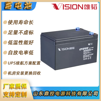 雄韬VISION威神CG12-135PEX阀控式胶体蓄电池12V135AH不间断电源