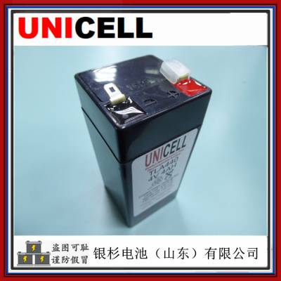 新加坡UNICELL蓄电池TLA440电子秤 CAS吊秤 后备系统用4V-4Ah电池
