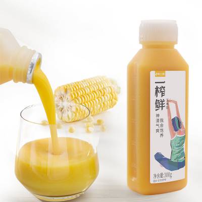 希之源一榨鲜玉米汁果汁饮料早餐蔬菜汁300g*20瓶/箱