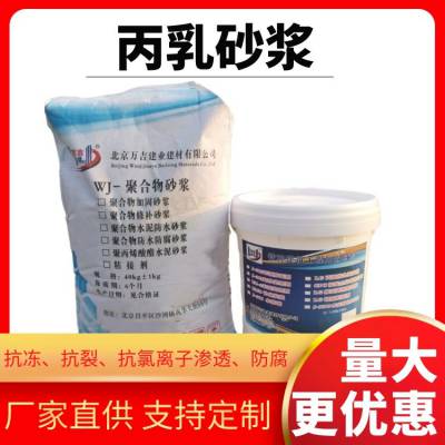 达州聚丙烯酸酯乳液水泥 丙乳砂浆 水库大坝用 防水防腐抗渗材料