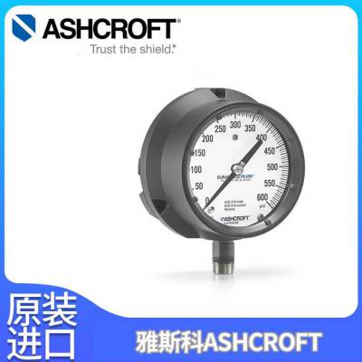 安全型弹簧管压力表1379波登管结构可延长产品雅斯科Ashcroft