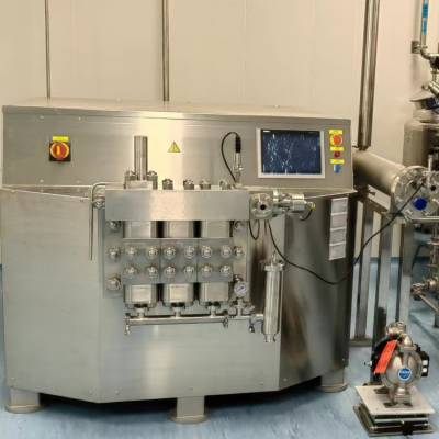 2吨5柱塞1200Bar高压均质机 全自动纳米细胞破碎仪 生产高压均质器