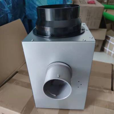 铁风箱新风系统铁分风箱110转75多规格通风铁风箱