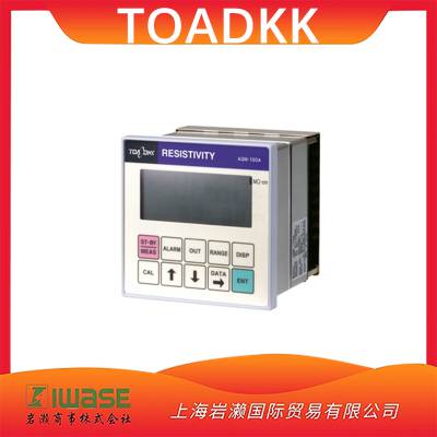 TOADKK东亚AQM-100A面板电阻率计内置微电脑型可连接两个探测器